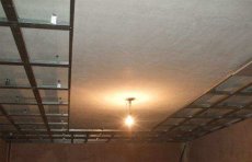 монтаж второго уровня потолка из гипсокартона